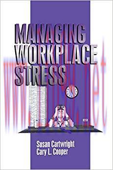 (PDF)Managing Workplace Stress (Advanced Topics in Organizational Behavior Book 1) 1st Edition