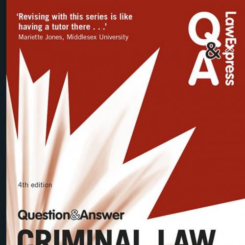 Law Express Question and Answer_ Criminal Law (Law Express Questions & Answers)