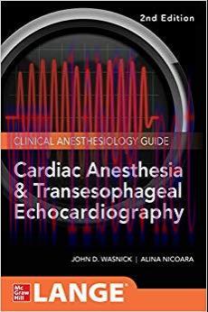 (PDF)Cardiac Anesthesia and Transesophageal Echocardiography (Lange Medical Book) 2nd Edition