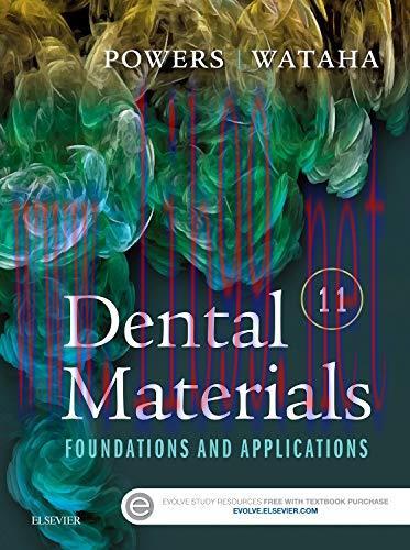 [AME]Dental Materials: Foundations and Applications, 11th Edition (Original PDF)