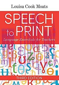 (PDF)Speech to Print: Language Essentials for Teachers