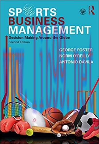 (PDF)Sports Business Management: Decision Making Around the Globe