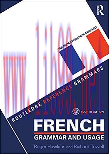 French Grammar and Usage (English and French Edition) (Routledge Reference Grammars) 4th Editio...