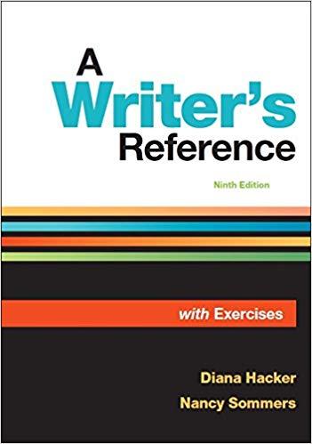 (PDF)A Writer’s Reference with Exercises 9th Edition