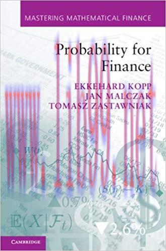 (PDF)Probability for Finance (Mastering Mathematical Finance) 1st Edition
