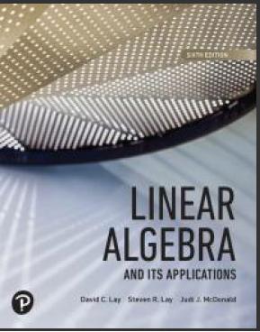 (SM)Linear Algebra and Its Applications 6th Edition By David C. Lay.zip