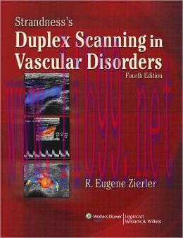 [AME]Strandness’s Duplex Scanning in Vascular Disorders, 4th Edition