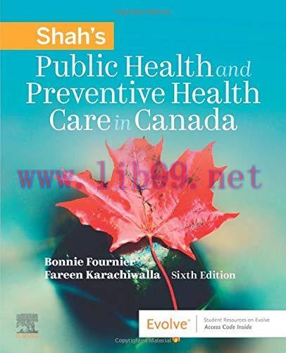 [AME]Shah’s Public Health and Preventive Health Care in Canada (ePub & Converted PDF)