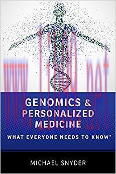 (PDF)Genomics and Personalized Medicine: What Everyone Needs to Know® 1st Edition