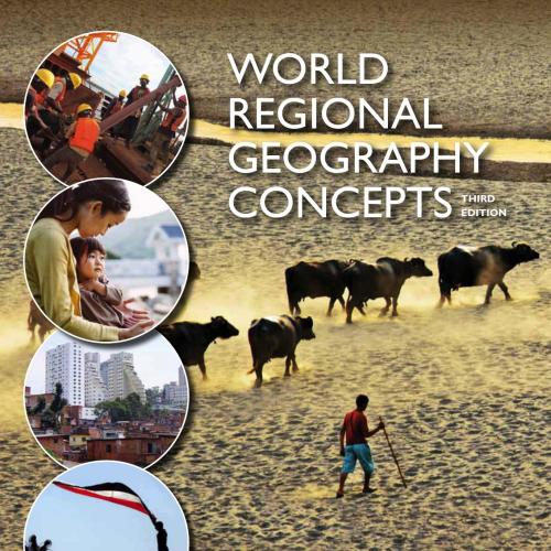 World Regional Geography Concepts 3rd 3th 3e Pulsipher