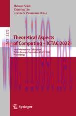 [PDF]Theoretical Aspects of Computing – ICTAC 2022: 19th International Colloquium, Tbilisi, Geo...