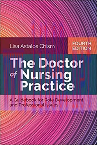 [AME]The Doctor of Nursing Practice: A Guidebook for Role Development and Professional Issues, ...