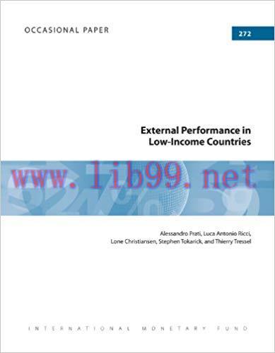 (PDF)External Performance in Low-Income Countries (Occasional Paper Book 272)
