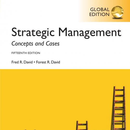 Strategic Management Concepts and Cases A Competitive Advantage Approach 15th Global Edition