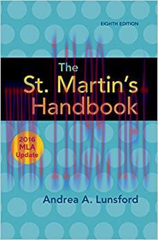 (PDF)The St. Martin’s Handbook with 2016 MLA Update