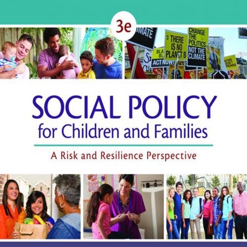 Social Policy for Children and Families_ A Risk and Resilience Perspective_ Volume 3