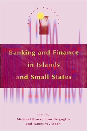 (PDF)Banking and Finance in Islands and Small States 1st Edition