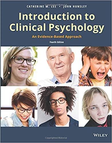 Introduction to Clinical Psychology, 4th Edition