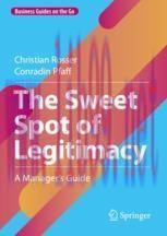 [PDF]The Sweet Spot of Legitimacy: A Manager’s Guide