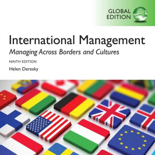 International Management Managing Across Borders and Cultures, Text and Cases, 9th Global Editi...
