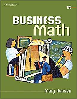 (PDF)Business Math (FBLA – All) 17th Edition