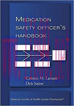 (PDF)Medication Safety Officer’s Handbook