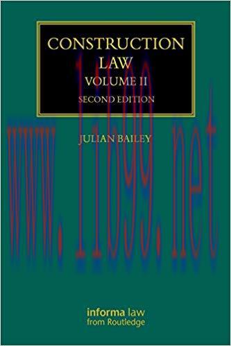 [PDF]Construction Law (Construction Practice Series) 2nd Edition Volume 2