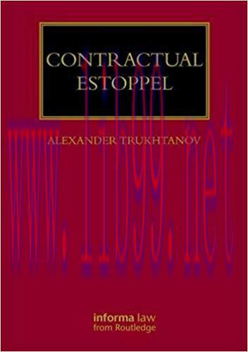 [PDF]Contractual Estoppel