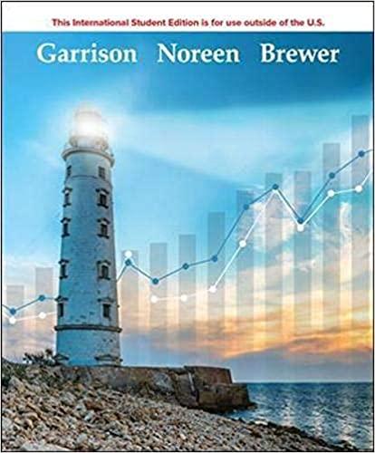 ISE Managerial Accounting (ISE HED IRWIN ACCOUNTING) – International Edition, March 3, 2020