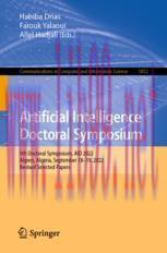 [PDF]Artificial Intelligence Doctoral Symposium: 5th Doctoral Symposium, AID 2022, Algiers, Alg...