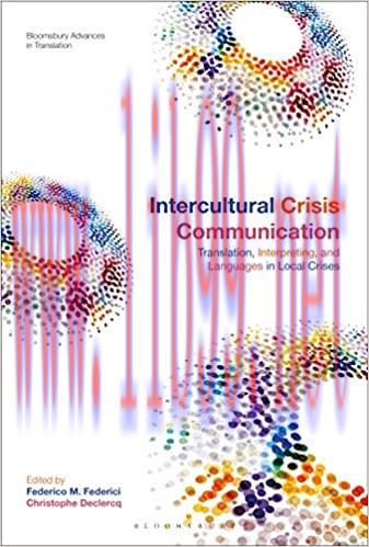 (PDF)Intercultural Crisis Communication: Translation, Interpreting and Languages in Local Crise...