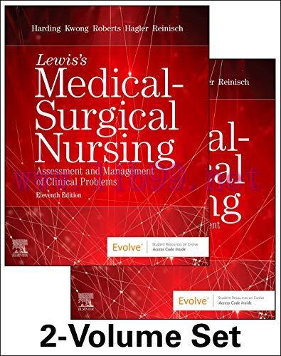 [AME]Lewis's Medical-Surgical Nursing - 2-Volume Set: Assessment and Management of Clinical Pro...