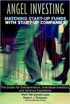(PDF)Angel Investing: Matching Startup Funds with Startup Companies–The Guide for Entrepreneurs...