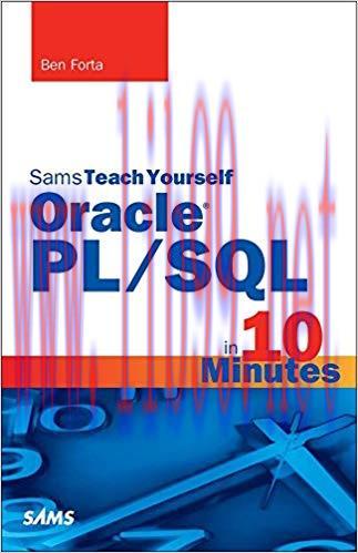 Oracle PL/SQL in 10 Minutes, Sams Teach Yourself: STY Oracle PL/S 10min ePub _1 1st Edition,
