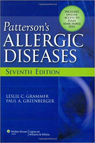 Patterson’s Allergic Diseases, 7th Edition