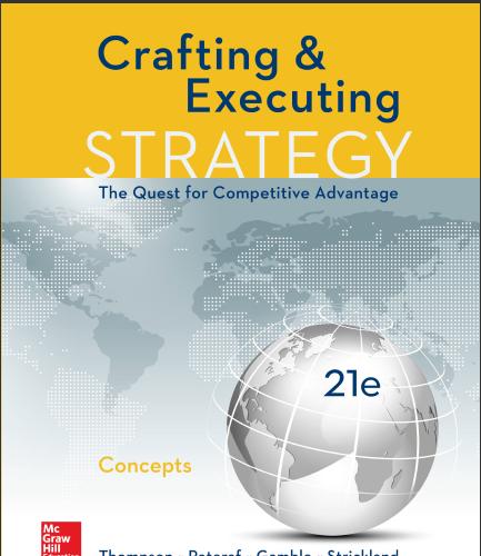 (IM)Crafting and Executing Strategy Concepts 21E