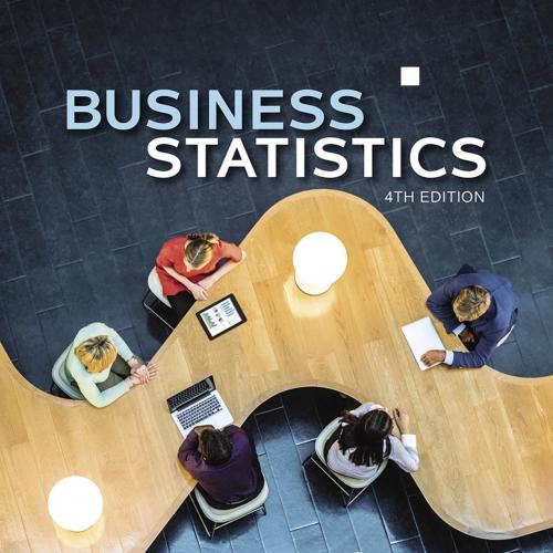 Business Statistics 4th by Norean D. Sharpe