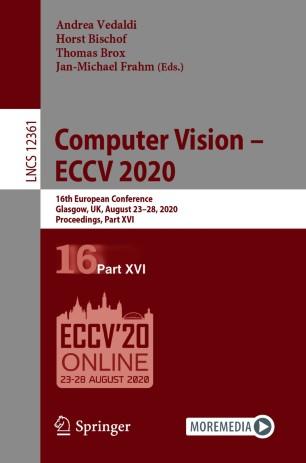 Computer Vision – ECCV 2020