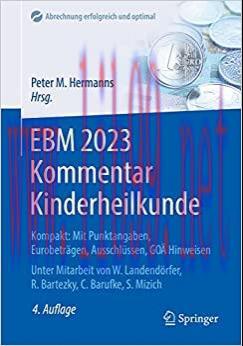 [AME]EBM 2023 Kommentar Kinderheilkunde: Kompakt: Mit Punktangaben, Eurobeträgen, Ausschlüssen,...