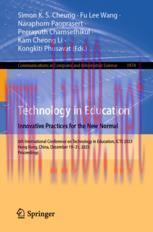 [PDF]Technology in Education. Innovative Practices for the New Normal: 6th International Confer...