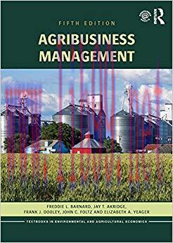 (PDF)Agribusiness Management (Routledge Textbooks in Environmental and Agricultural Economics B...