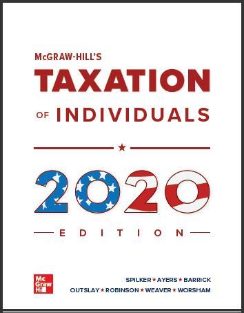 (TB)McGraw-Hill’s Taxation of Individuals 2020 Edition 11th 60元.zip