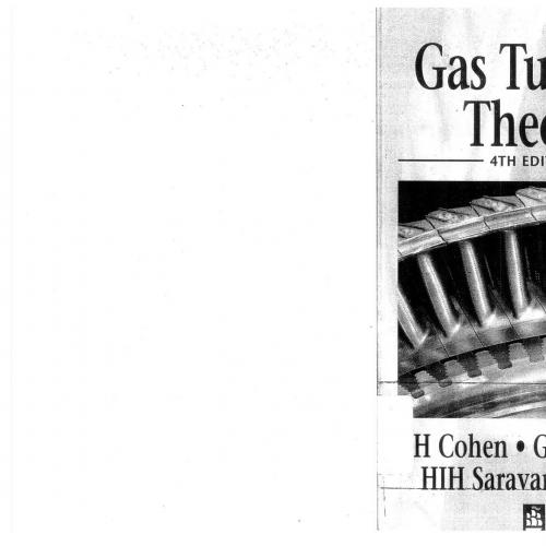 Gas Turbine Theory