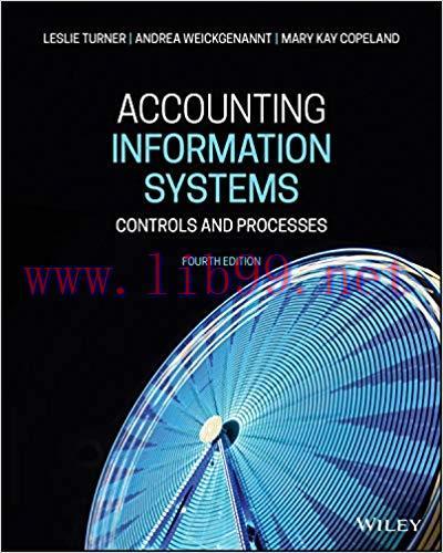(PDF)Accounting Information Systems: Controls and Processes, 4th Edition 4th Edition