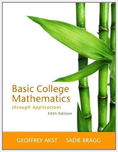 (Solution Manual)Basic College Mathematics through Applications, 5th Edition Geoffrey Akst.zip