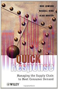 (PDF)Quick Response: Managing the Supply Chain to Meet Consumer Demand 1st Edition