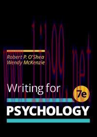 [AME]Writing for Psychology, 7th Edition (High Quality Image PDF)