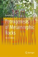 [PDF]Petrogenesis of Metamorphic Rocks