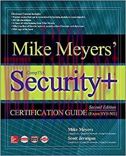 (PDF)Mike Meyers’ CompTIA Security+ Certification Guide, Second Edition (Exam SY0-501)