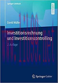 (PDF)Investitionsrechnung und Investitionscontrolling (Springer-Lehrbuch) (German Edition) 2nd ...